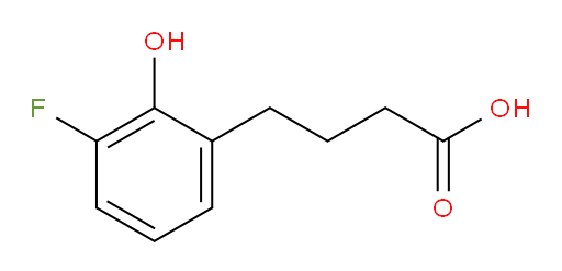 4-(3-fluoro-2-hydroxyphenyl)butanoic acid