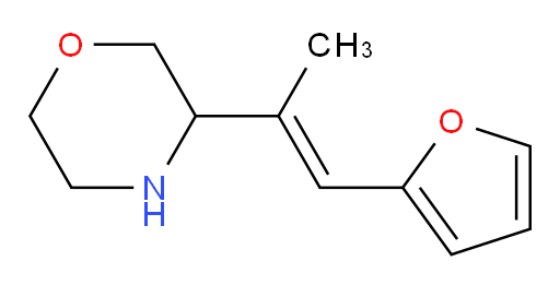 3-[1-(furan-2-yl)prop-1-en-2-yl]morpholine
