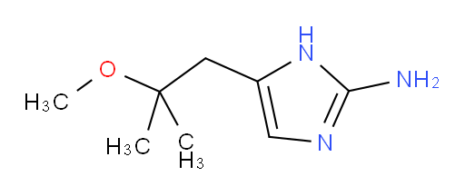 5-(2-methoxy-2-methylpropyl)-1H-imidazol-2-amine