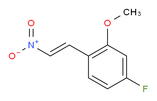 4-fluoro-2-methoxy-1-(2-nitroethenyl)benzene
