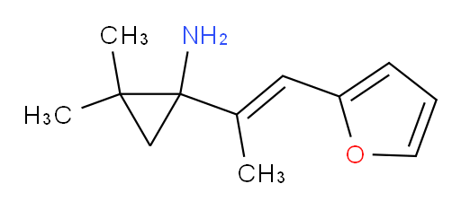 1-[1-(furan-2-yl)prop-1-en-2-yl]-2,2-dimethylcyclopropan-1-amine
