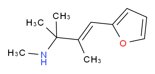 [4-(furan-2-yl)-2,3-dimethylbut-3-en-2-yl](methyl)amine