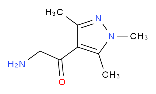2-amino-1-(trimethyl-1H-pyrazol-4-yl)ethan-1-one