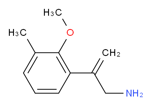 2-(2-methoxy-3-methylphenyl)prop-2-en-1-amine