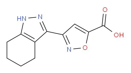 3-(4,5,6,7-tetrahydro-1H-indazol-3-yl)-1,2-oxazole-5-carboxylic acid