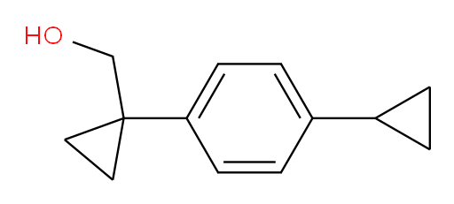 [1-(4-cyclopropylphenyl)cyclopropyl]methanol