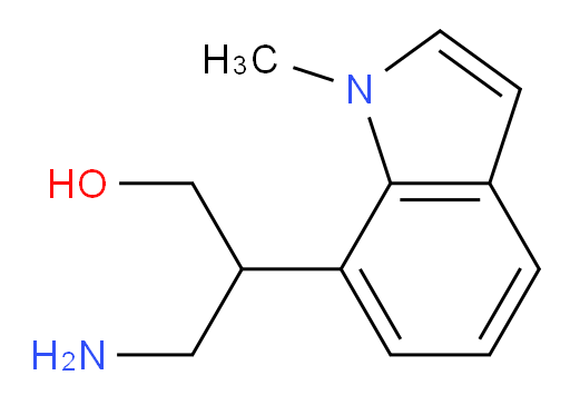 3-amino-2-(1-methyl-1H-indol-7-yl)propan-1-ol