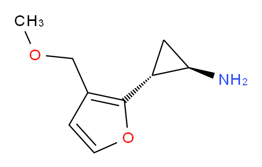 rac-(1R,2R)-2-[3-(methoxymethyl)furan-2-yl]cyclopropan-1-amine