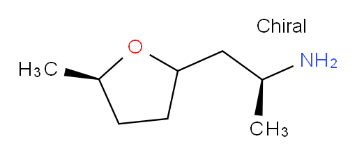 (2S)-1-[(5R)-5-methyloxolan-2-yl]propan-2-amine