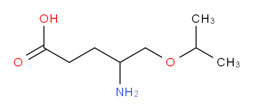 4-amino-5-(propan-2-yloxy)pentanoic acid