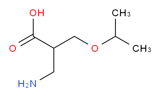 3-amino-2-[(propan-2-yloxy)methyl]propanoic acid