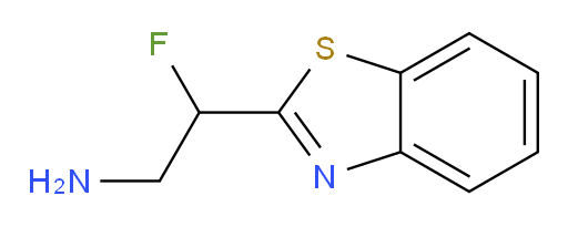 2-(1,3-benzothiazol-2-yl)-2-fluoroethan-1-amine