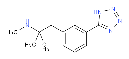 methyl({2-methyl-1-[3-(1H-1,2,3,4-tetrazol-5-yl)phenyl]propan-2-yl})amine