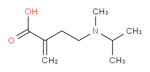 4-[methyl(propan-2-yl)amino]-2-methylidenebutanoic acid