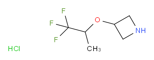 3-[(1,1,1-trifluoropropan-2-yl)oxy]azetidine hydrochloride