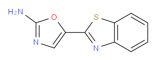 5-(1,3-benzothiazol-2-yl)-1,3-oxazol-2-amine