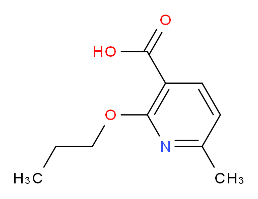 6-methyl-2-propoxypyridine-3-carboxylic acid