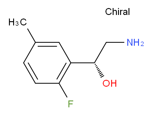 (1R)-2-amino-1-(2-fluoro-5-methylphenyl)ethan-1-ol