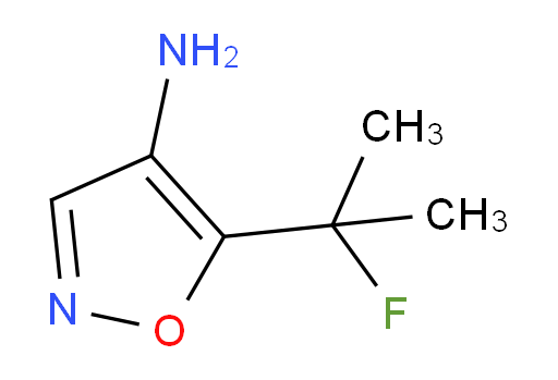 5-(2-fluoropropan-2-yl)-1,2-oxazol-4-amine