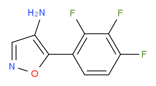 5-(2,3,4-trifluorophenyl)-1,2-oxazol-4-amine