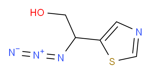 2-azido-2-(1,3-thiazol-5-yl)ethan-1-ol