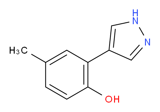 4-methyl-2-(1H-pyrazol-4-yl)phenol