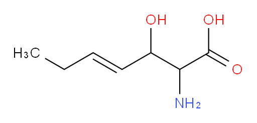 2-amino-3-hydroxyhept-4-enoic acid