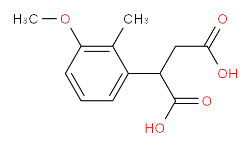 2-(3-methoxy-2-methylphenyl)butanedioic acid