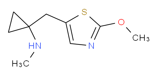 1-[(2-methoxy-1,3-thiazol-5-yl)methyl]-N-methylcyclopropan-1-amine