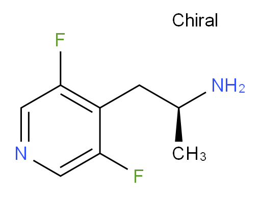 (2S)-1-(3,5-difluoropyridin-4-yl)propan-2-amine