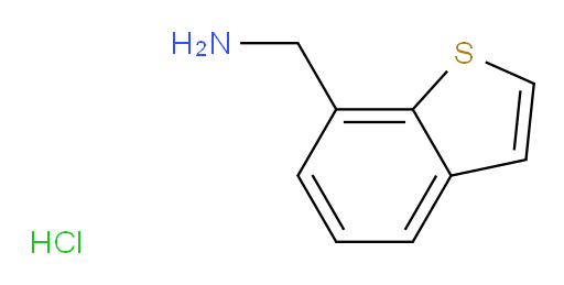 (1-benzothiophen-7-yl)methanamine hydrochloride