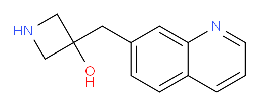 3-[(quinolin-7-yl)methyl]azetidin-3-ol