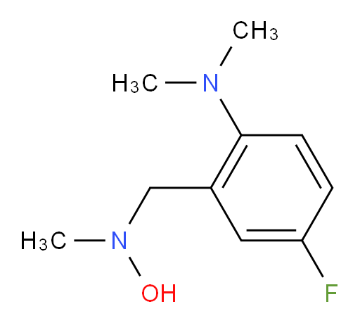4-fluoro-2-{[hydroxy(methyl)amino]methyl}-N,N-dimethylaniline