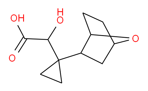 2-hydroxy-2-(1-{7-oxabicyclo[2.2.1]heptan-2-yl}cyclopropyl)acetic acid