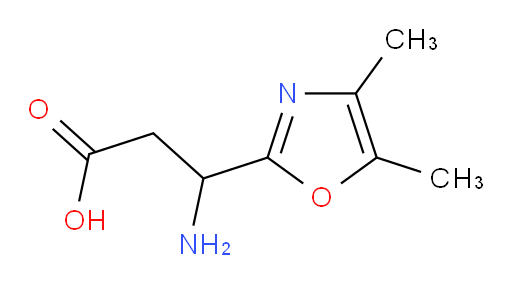 3-amino-3-(dimethyl-1,3-oxazol-2-yl)propanoic acid