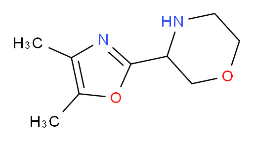 3-(dimethyl-1,3-oxazol-2-yl)morpholine
