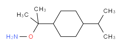 O-{2-[4-(propan-2-yl)cyclohexyl]propan-2-yl}hydroxylamine
