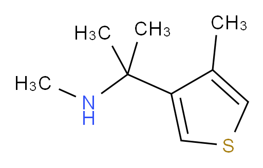 methyl[2-(4-methylthiophen-3-yl)propan-2-yl]amine