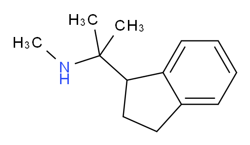 [2-(2,3-dihydro-1H-inden-1-yl)propan-2-yl](methyl)amine