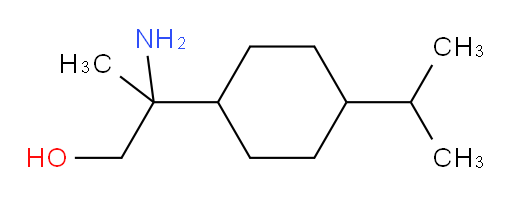 2-amino-2-[4-(propan-2-yl)cyclohexyl]propan-1-ol