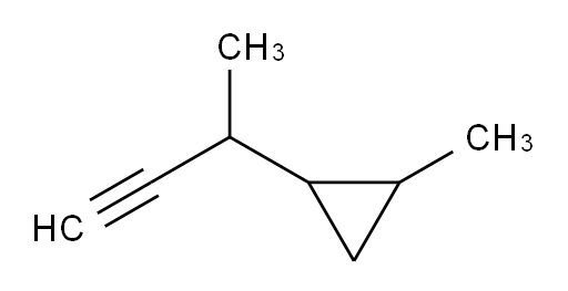 1-(but-3-yn-2-yl)-2-methylcyclopropane