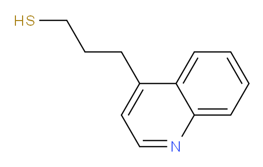 3-(quinolin-4-yl)propane-1-thiol