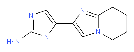5-{5H,6H,7H,8H-imidazo[1,2-a]pyridin-2-yl}-1H-imidazol-2-amine