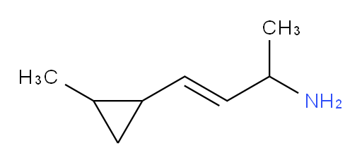 4-(2-methylcyclopropyl)but-3-en-2-amine