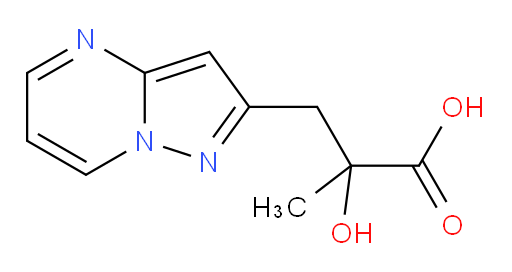 2-hydroxy-2-methyl-3-{pyrazolo[1,5-a]pyrimidin-2-yl}propanoic acid
