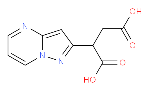 2-{pyrazolo[1,5-a]pyrimidin-2-yl}butanedioic acid
