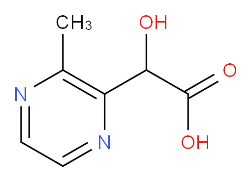 2-hydroxy-2-(3-methylpyrazin-2-yl)acetic acid
