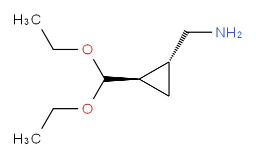 rac-[(1R,2R)-2-(diethoxymethyl)cyclopropyl]methanamine