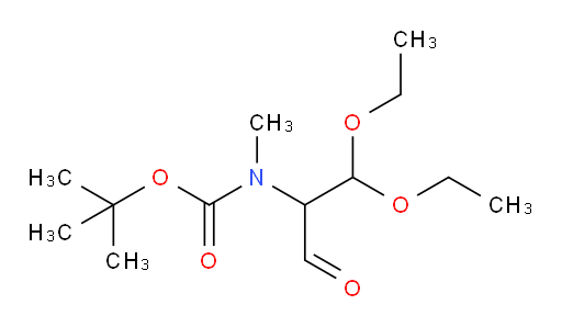 tert-butyl N-(1,1-diethoxy-3-oxopropan-2-yl)-N-methylcarbamate
