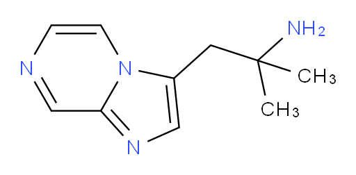1-{imidazo[1,2-a]pyrazin-3-yl}-2-methylpropan-2-amine